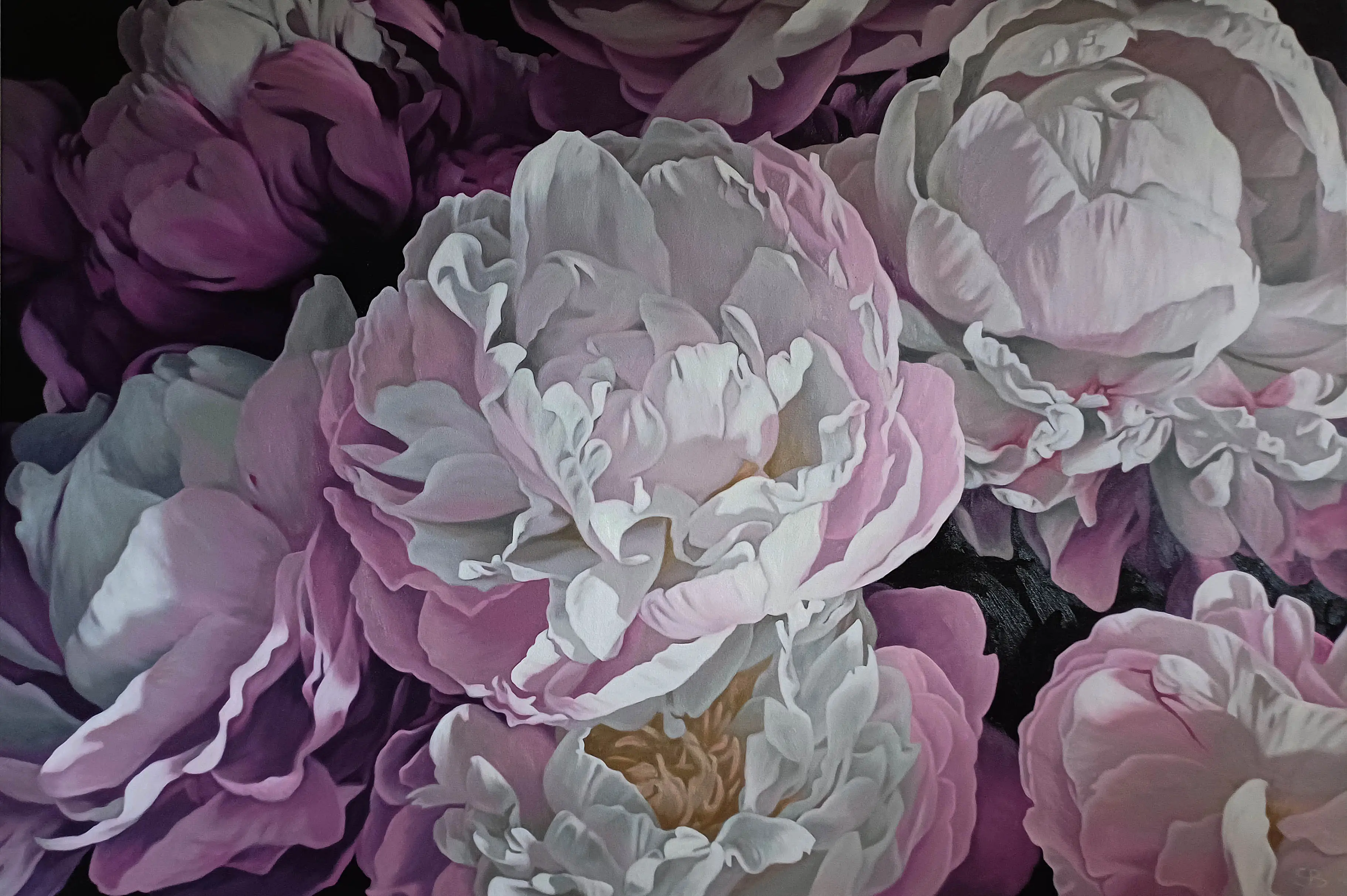 Peonies 0825 130x200cm