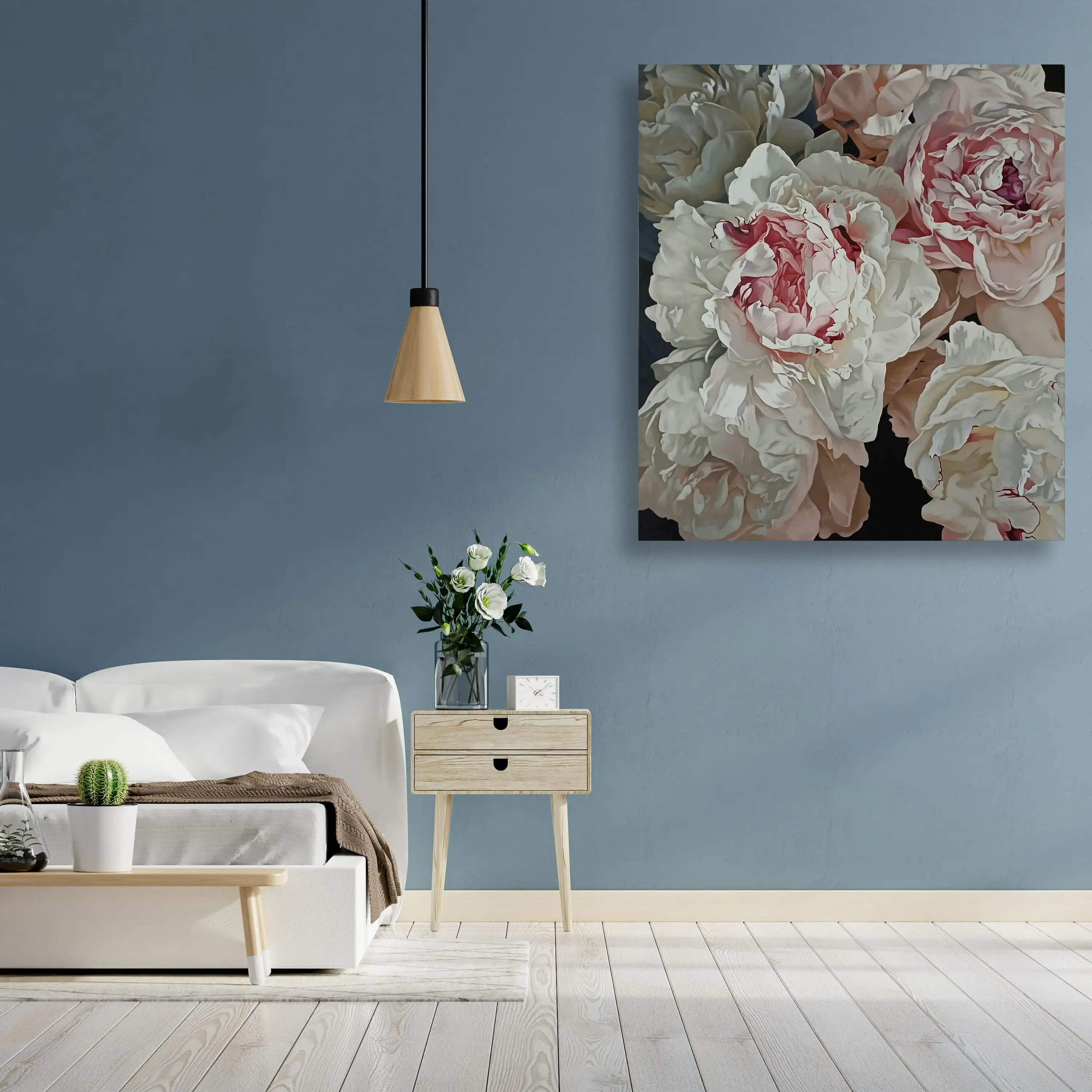 Peonies 0724 on Lounge blue.webp