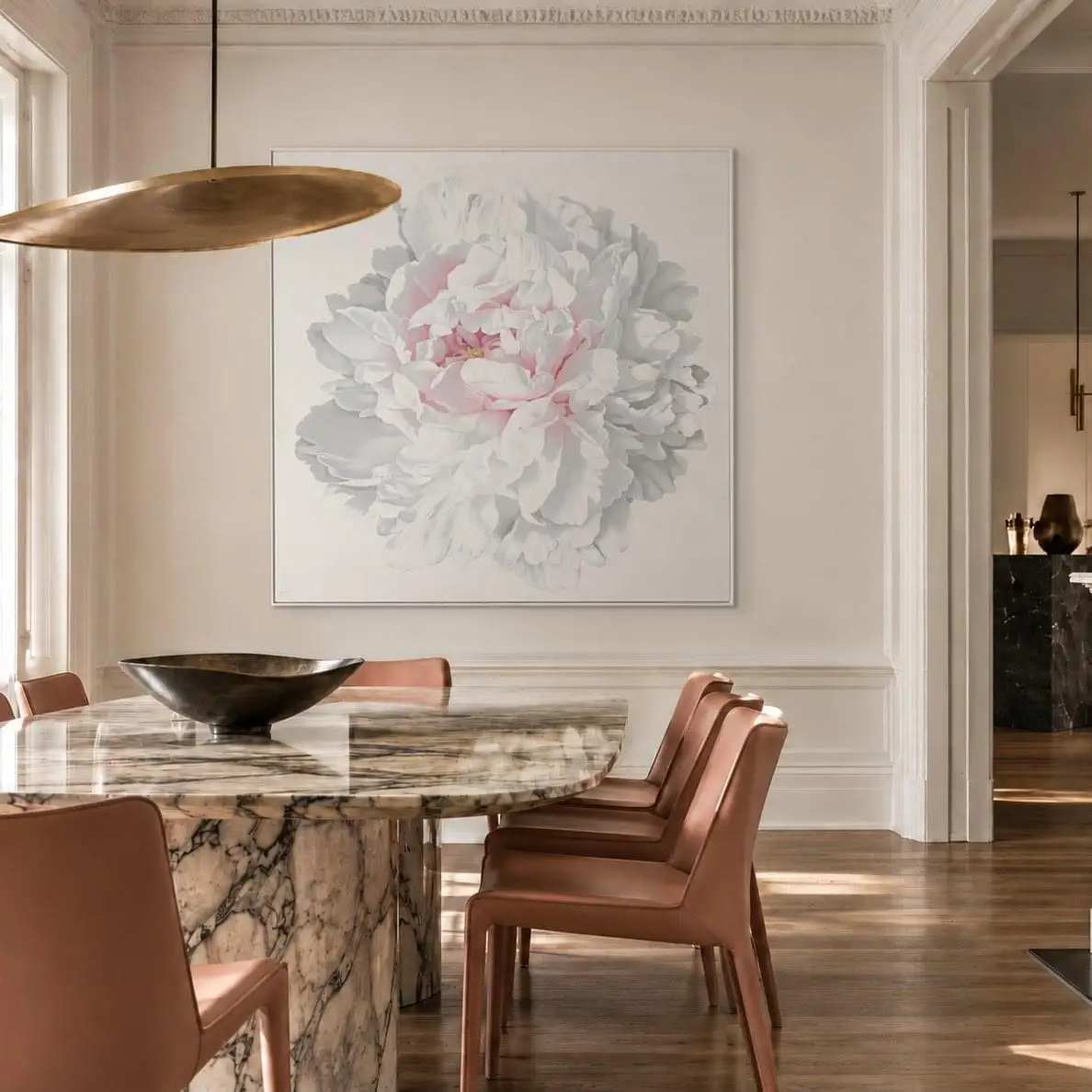 Peony Portrait 1926 insitu