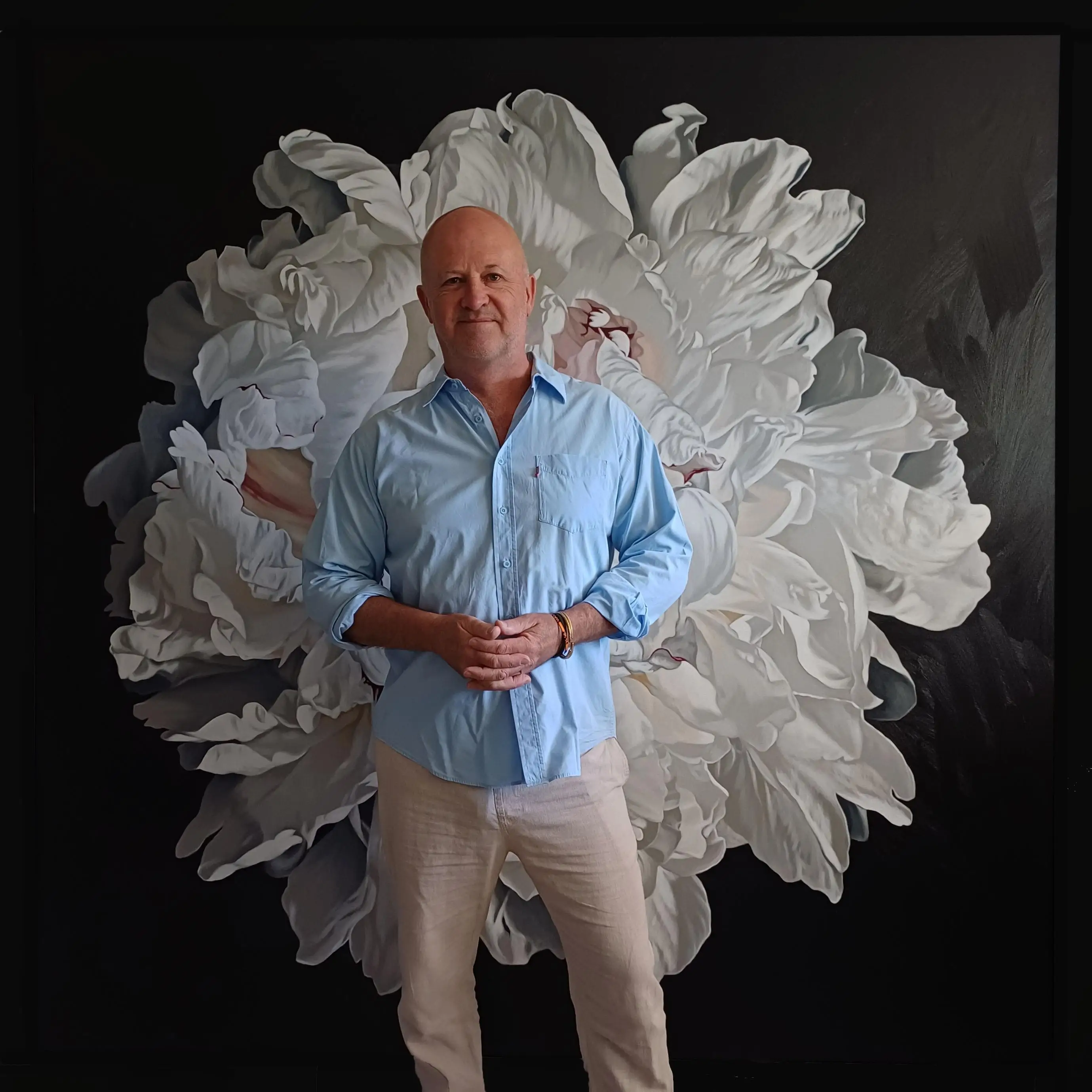 Peony Portrait 1725 200x200cm me 2