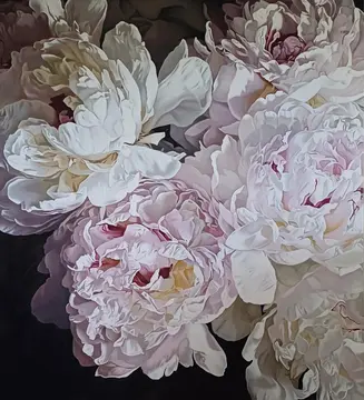 Peonies 0624 153x137cm